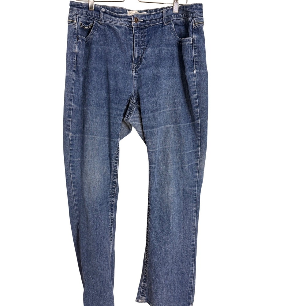 EST 1946 Denim Womens Size 18W Blue Wash Bootcut Jeans Stretch Comfort